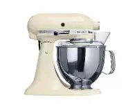 KitchenAid KSM160 Artisan Tilt-Head Stand Mixer in Almond Cream