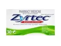 Pharmacy Direct Zyrtec Zyrtec 10mg 30 Tablets offer