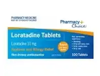Pharmacy Choice Loratadine100 Tablets
