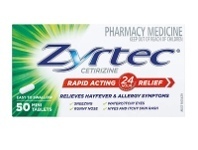 Pharmacy Direct Zyrtec 10mg 50 Tablets offer