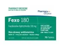 Pharmacy Direct Pharmacy Choice Fexofenadine 180mg 50 Tablets offer