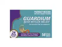 Pharmacy Direct Guardium Acid Reflux Relief Esomeprazole 20mg 14 Tablets offer