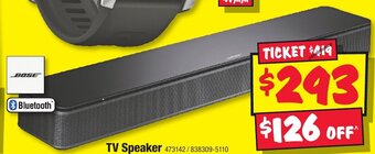 JB Hi-Fi TV SPEAKER offer