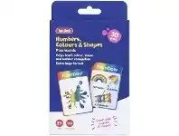 Officeworks Kadink Large Flashcards Numbers, Colours & Shapes 30 Pack offer