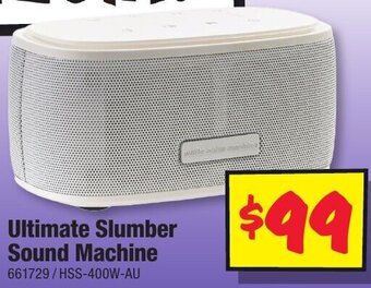 JB Hi-Fi Ultimate Slumber Sound Machine offer