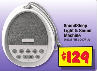 JB Hi-Fi SoundSleep Light & Sound Machine offer