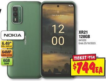 JB Hi-Fi XR21 128GB offer