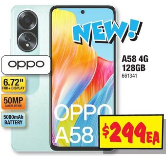 JB Hi-Fi A58 4G 128GB offer