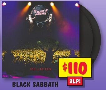 JB Hi-Fi BLACK SABBATH offer