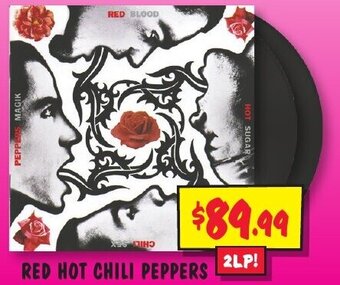 JB Hi-Fi RED HOT CHILI PEPPERS offer