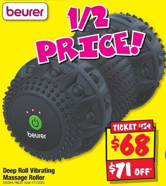 JB Hi-Fi Deep Roll Vibrating Massage Roller offer