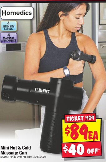 JB Hi-Fi Mini Hot & Cold Massage Gun offer