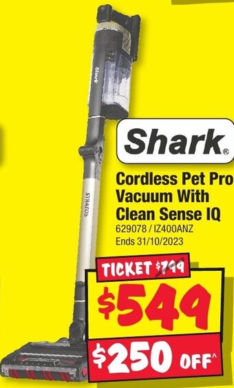 JB Hi-Fi Cordless Pet Pro Vacuum With Clean Sense IQ offer
