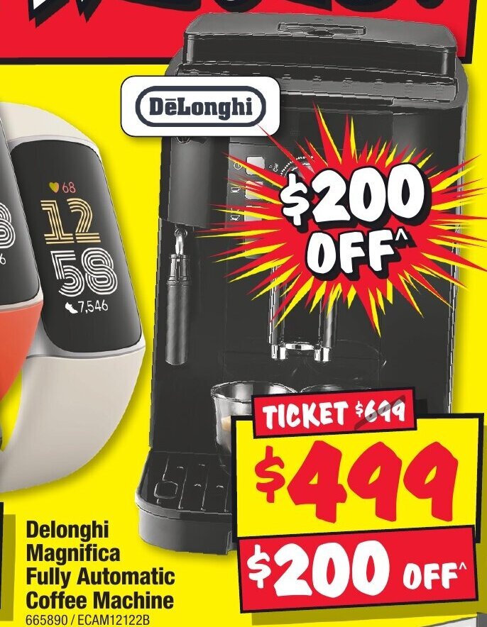 Delonghi Magnifica Fully Automatic Coffee Machine offer at JB HiFi