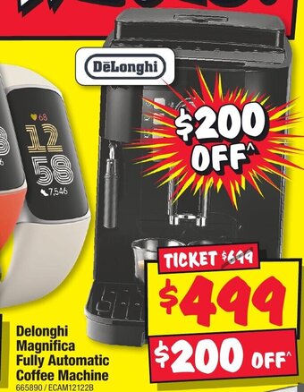 JB Hi-Fi Delonghi Magnifica Fully Automatic Coffee Machine offer