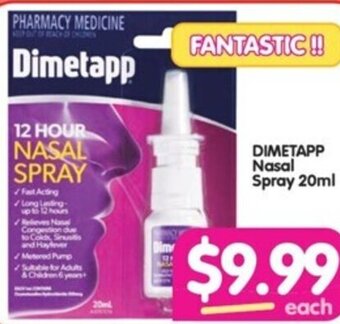 DIMETAPP Nasal Spray 20ml