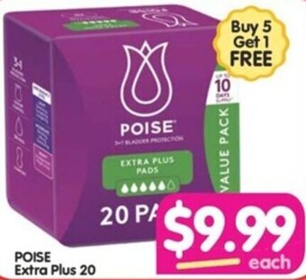 Your Discount Chemist POISE Extra Plus 20 offer