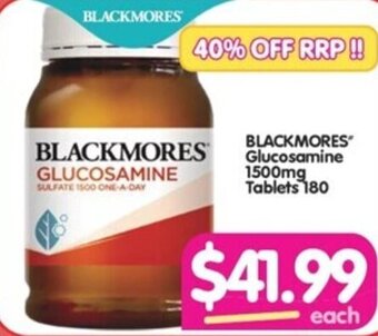 Your Discount Chemist BLACKMORES Glucosamine 1500mg Tablets 180 offer