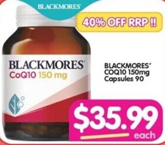 BLACKMORES COQ10 150mg Capsules 90