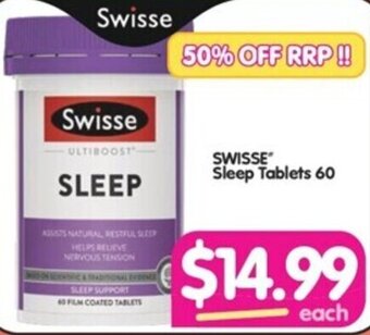 Your Discount Chemist SWISSE Sleep Tablets 60 offer