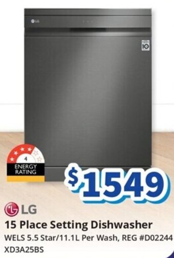 Bi-Rite 15 Place Setting Dishwasher offer