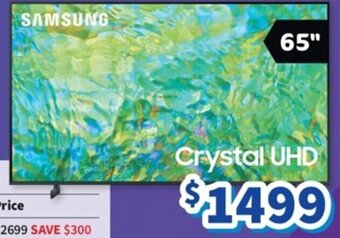 Bi-Rite SAMSUNG 65" 4K Ultra HD Smart LED TV UA65CU8000WXXY offer