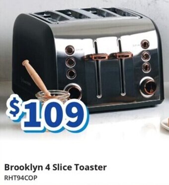 Bi-Rite Brooklyn 4 Slice Toaster offer