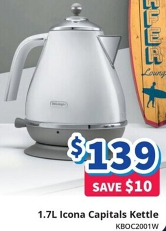 Bi-Rite 1.7L Icona Capitals Kettle offer