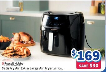 Bi-Rite SatisFry Air Extra Large Air Fryer 27170AU offer