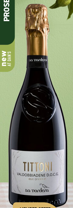 Dan Murphy's LA TORDERA PROSECCO "TITTONI" DOCG offer