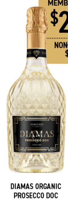Dan Murphy's DIAMAS ORGANIC PROSECCO DOC offer