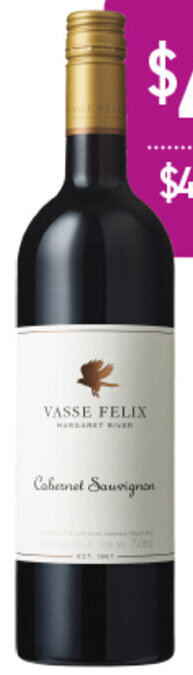 Dan Murphy's VASSE FELIX CABERNET SAUV offer