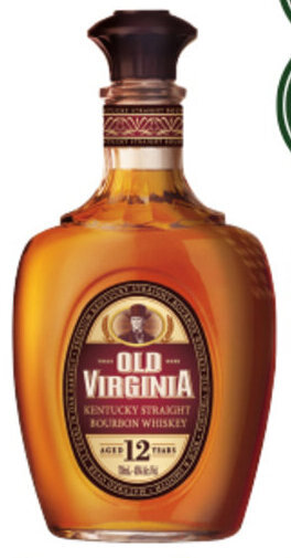 Old Virginia 12 Year Old Kentucky Straight Bourbon Whiskey