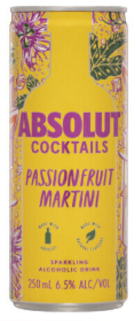 Dan Murphy's Absolut Passionfruit Martini 250mL Cans offer