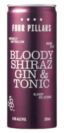 Dan Murphy's Four Pillars Bloody Shiraz & Tonic 250mL Cans offer