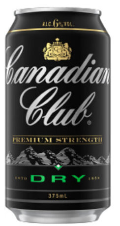 Dan Murphy's Canadian Club Premium Whisky & Dry 375mL Cans offer
