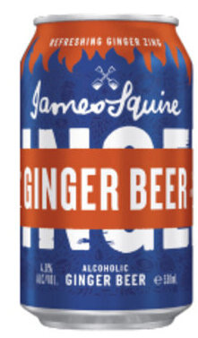 James Squire Ginger Beer 345mL Cans