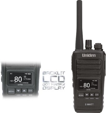 Autobarn Uniden 5w 80ch uhf splashproof cb radio offer