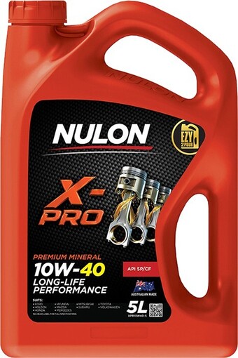 Autobarn Nulon x-pro 10w40 5l offer
