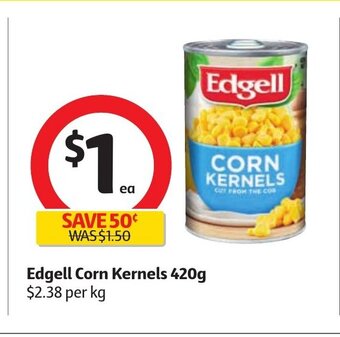 Edgell Corn Kernels 420g