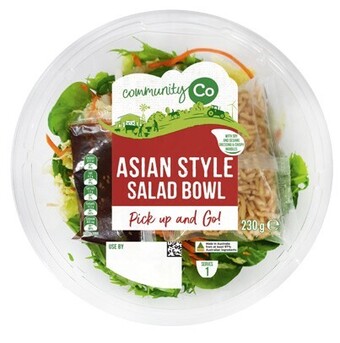 IGA Community co asian style salad bowl 230g offer