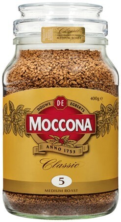 IGA Moccona freeze dried coffee 400g selected varieties offer