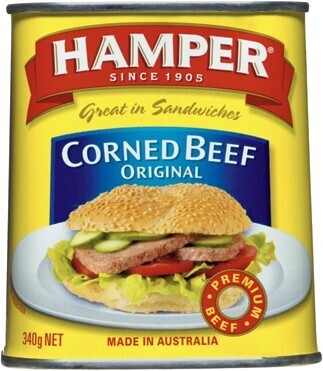 IGA Hamper corned beef 340g selected varieties offer