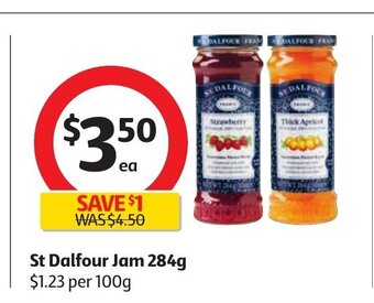 Coles St Dalfour Jam 284g offer