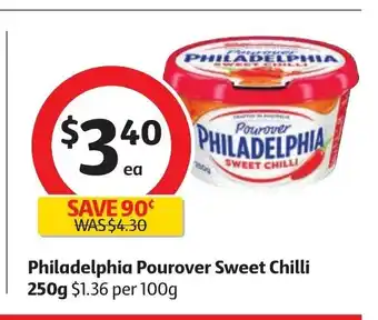 Coles Philadelphia Pourover Sweet Chilli 250g offer