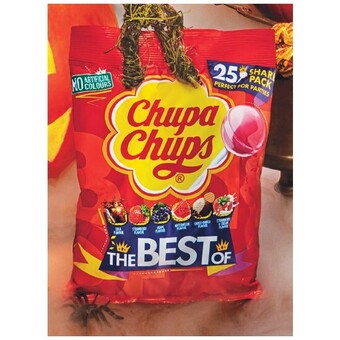 Chupa chups the best of 300g pk 25