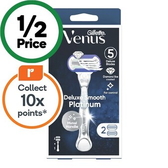 Woolworths Gillette venus razor with 2 razor blades offer