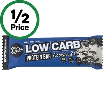 Woolworths Body science protein bar 60g offer