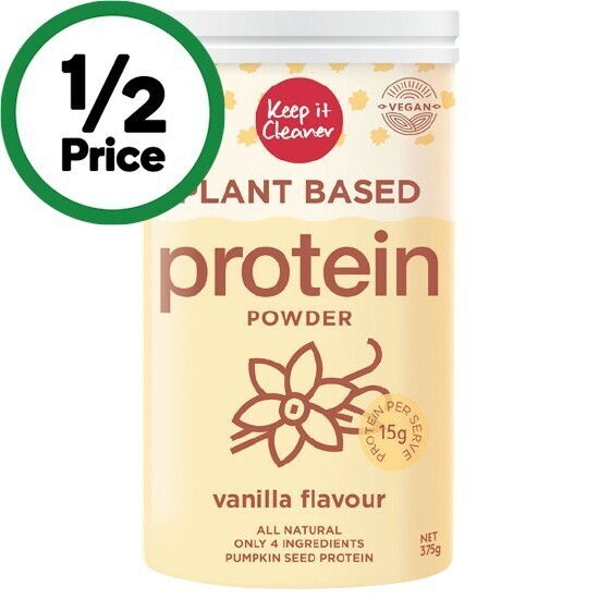 Kic plant based protein powder 375g offer at Woolworths