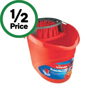 Vileda supermocio bucket & wringer each